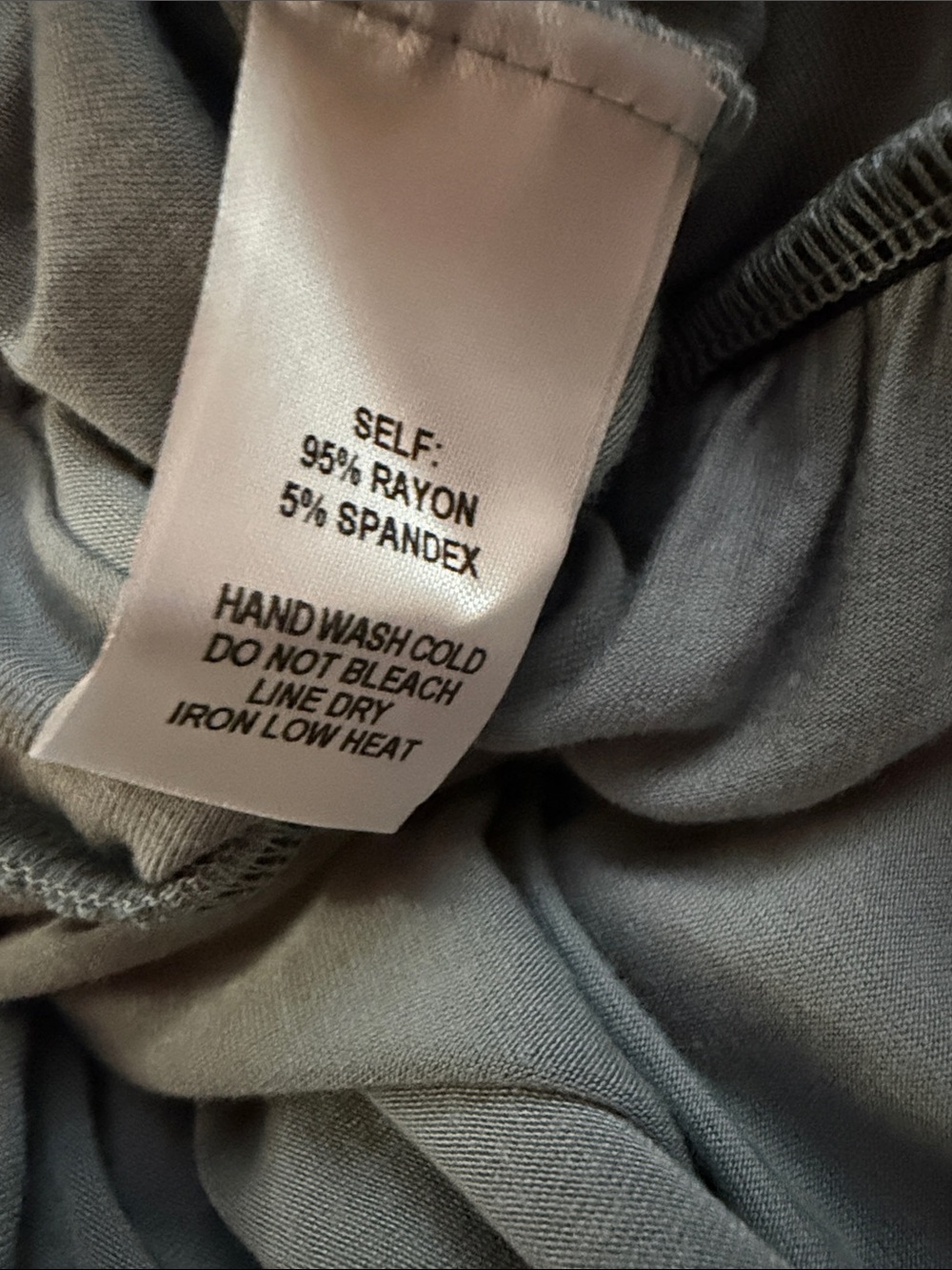 NWT Lulus Sleeveless V-Neck Maxi Dress in Slate Gray and side slits - Picture 5 of 5